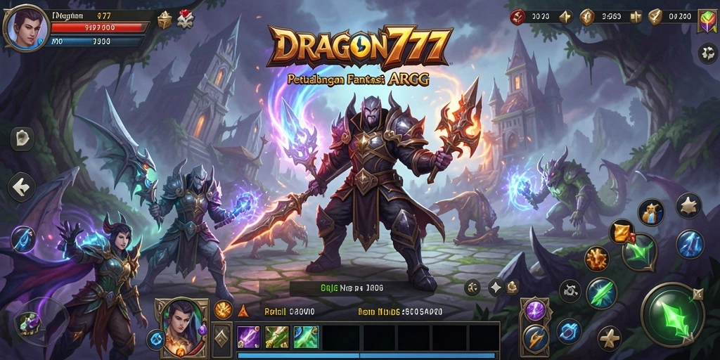 Tampilan gameplay seru dan mendalam di DRAGON777.