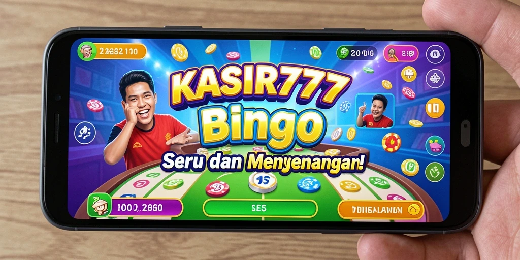 Tampilan gameplay Bingo yang menarik di KASIR777.