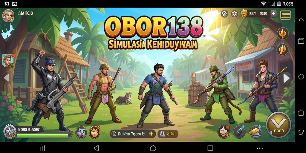 Tampilan gameplay OBOR138 yang memukau dan interaktif.