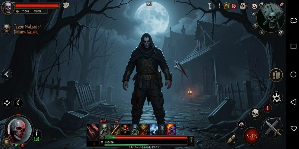 Gameplay RP8 yang menakutkan dengan suasana Horror yang intens.