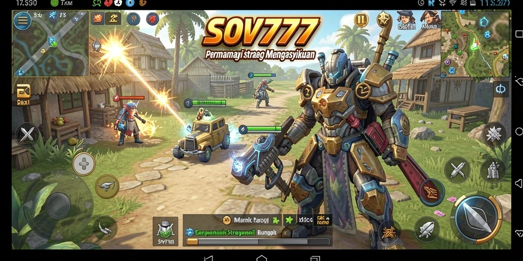 Tampilan gameplay menarik dari SOV777 dengan strategi yang mendebarkan.