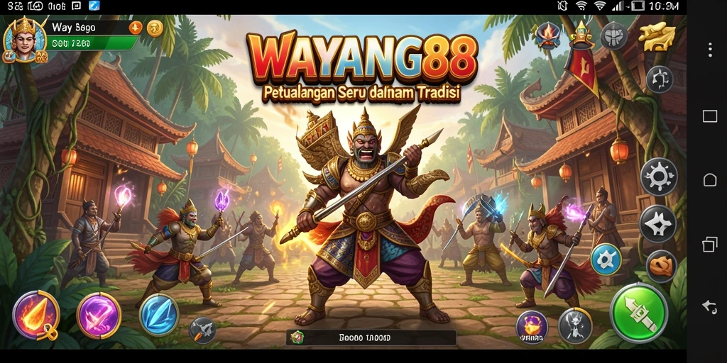 Gameplay seru dan menantang di dunia WAYANG88.